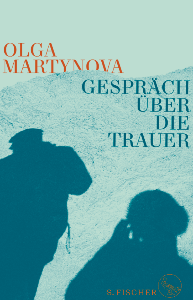 Buchcover Gespräch über die Trauer von Olga Martynova