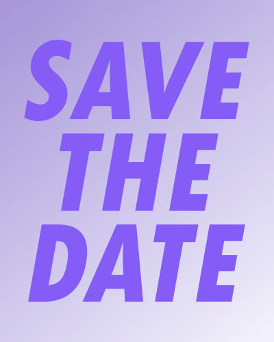 Visual: Save the Date